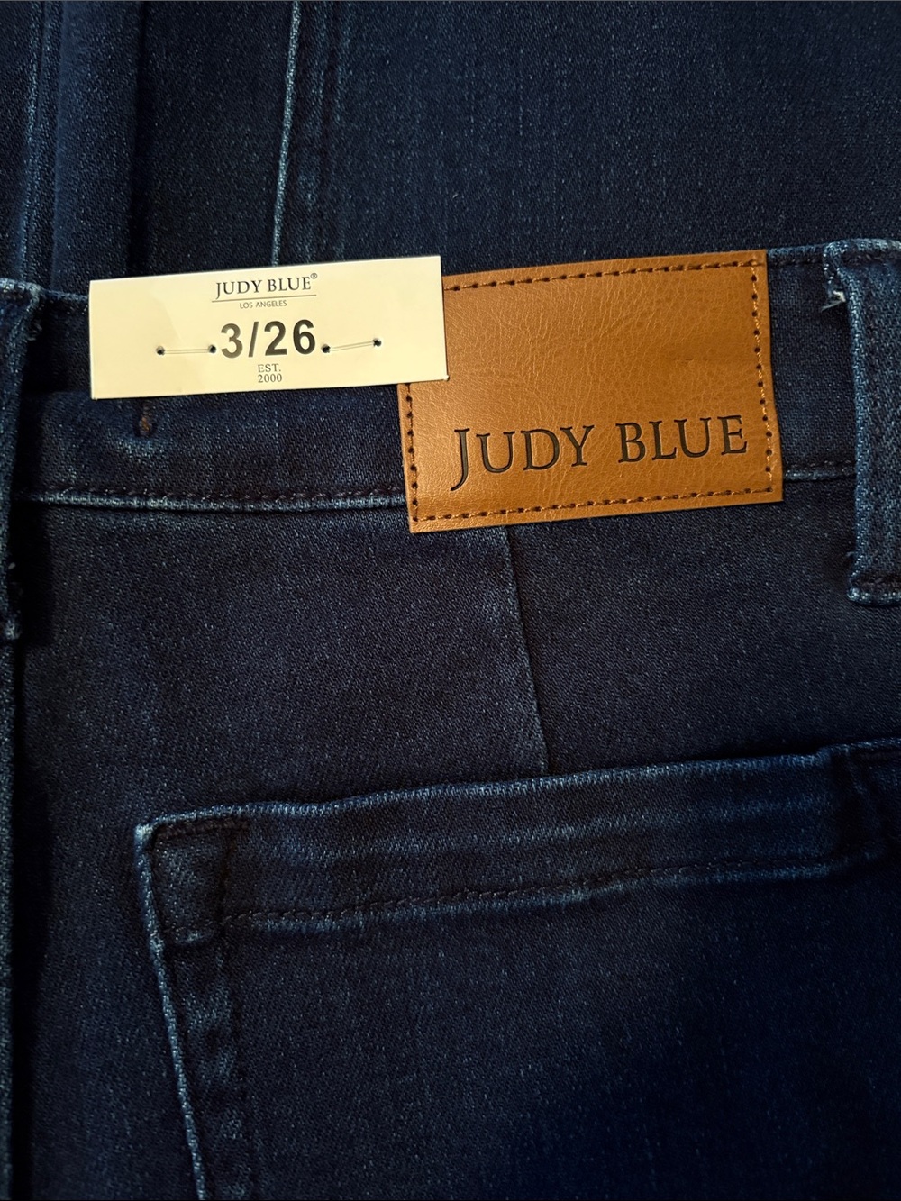 Judy Blue Horizon High Rise Work Wear Utility Straight Leg Jeans Size 3/26 NWT - Picture 10 of 17